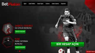 21.05.2018 tarihli betpluton308.com Ekran Görüntüsü