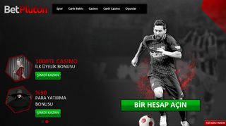 30.04.2019 tarihli betpluton407.com Ekran Görüntüsü