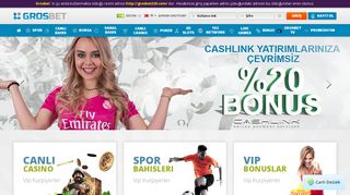 11.01.2018 tarihli grosbet320.com Ekran Görüntüsü
